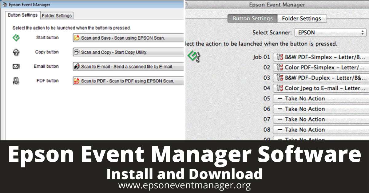 Epson Event Manager Software Download And Install
