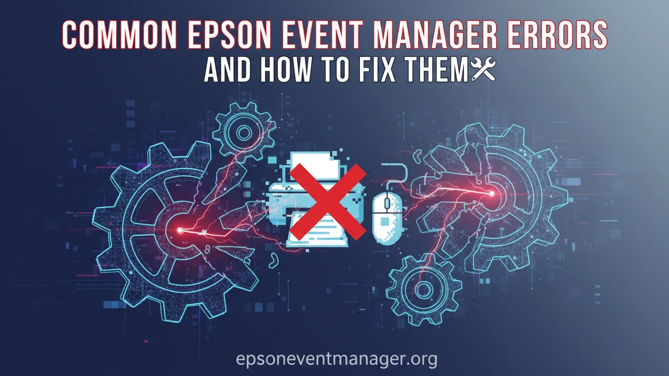 Common Epson Event Manager Errors And How To Fix Them